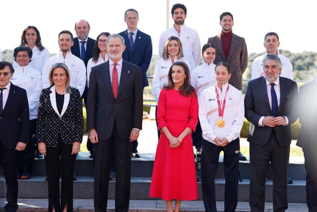 The King and Queen of Spain receive in audience the Spanish delegation to the Paralympic Winter Games Milano Cortina 2026 The King and Queen of Spain receive in audience the Spanish delegation to the Paralympic Winter Games Milano Cortina 2026 at the Zarzuela Palace, on March 17, 2026, in Madrid Spain KINGS AUDIENCE RECEPTION PARALYMPIC GAMES SPORTS 17 MARCH 2026 Antonio Gutié Madrid Madrid Madrid Spain  Copyright: xAntonioxGutiÃ rrezx 7372966