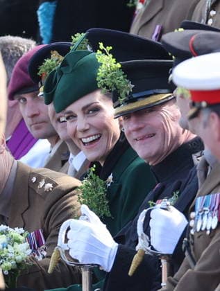 . 17 03 2026. Aldershot , United Kingdom. Kate Middleton, the Princess of Wales, at the Irish Guards at St.Patrick s Day Parade in Aldershot, United Kingdom.  xStephenxLockx xi-Imagesx IIM-26638-0026