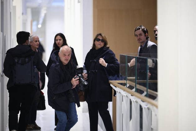Trial of Alain Delon s children - Paris Alain-Fabien Delon pictured during trial of Famous French actor Alain Delon s sons sued for defamation by their sister Anouchka Delon at the Tribunal de Paris courthouse in Paris, France on March 17 2026. Photo by Raphael Lafargue ABACAPRESS.COM Paris France  Copyright: xLafarguexRaphael ABACAx