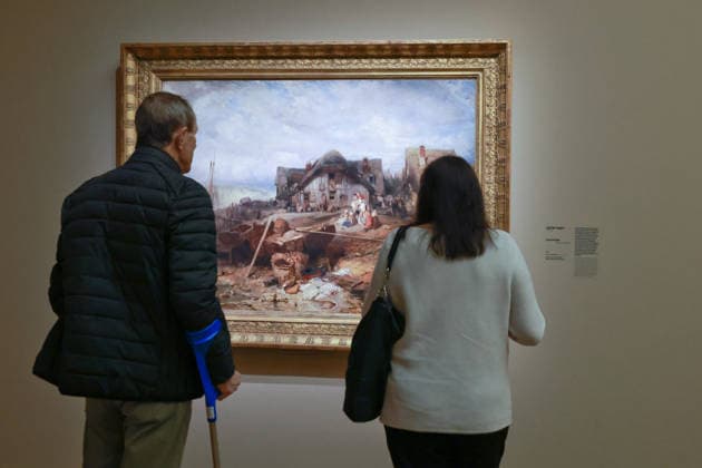 17.03.2026, DEU, Monets Kueste - Die Entdeckung von ƒtretat. Das Staedel Museum praesentiert vom 19. März bis 5. Juli 2026 eine große Ausstellung ueber die kuenstlerische Entdeckung des einstigen Fischerdorfes und seinen Einfluss auf die Malerei der Moderne. In Frankfurt sind rund 170 herausragende Gemäaede, Zeichnungen, Fotografien und historische Dokumente aus fuehrenden franzoesischen, deutschen und weiteren internationalen Museen sowie aus Privatsammlungen zu sehen, darunter 24 Werke von Claude Monet.