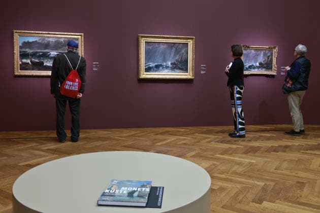 17.03.2026, DEU, Monets Kueste - Die Entdeckung von ƒtretat. Das Staedel Museum praesentiert vom 19. März bis 5. Juli 2026 eine große Ausstellung ueber die kuenstlerische Entdeckung des einstigen Fischerdorfes und seinen Einfluss auf die Malerei der Moderne. In Frankfurt sind rund 170 herausragende Gemäaede, Zeichnungen, Fotografien und historische Dokumente aus fuehrenden franzoesischen, deutschen und weiteren internationalen Museen sowie aus Privatsammlungen zu sehen, darunter 24 Werke von Claude Monet.