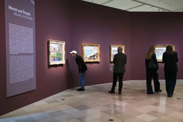 17.03.2026, DEU, Monets Kueste - Die Entdeckung von ƒtretat. Das Staedel Museum praesentiert vom 19. März bis 5. Juli 2026 eine große Ausstellung ueber die kuenstlerische Entdeckung des einstigen Fischerdorfes und seinen Einfluss auf die Malerei der Moderne. In Frankfurt sind rund 170 herausragende Gemäaede, Zeichnungen, Fotografien und historische Dokumente aus fuehrenden franzoesischen, deutschen und weiteren internationalen Museen sowie aus Privatsammlungen zu sehen, darunter 24 Werke von Claude Monet.