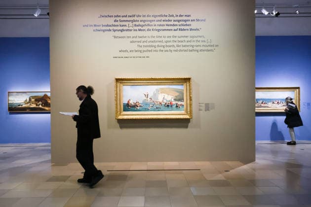 17.03.2026, DEU, Monets Kueste - Die Entdeckung von ƒtretat. Das Staedel Museum praesentiert vom 19. März bis 5. Juli 2026 eine große Ausstellung ueber die kuenstlerische Entdeckung des einstigen Fischerdorfes und seinen Einfluss auf die Malerei der Moderne. In Frankfurt sind rund 170 herausragende Gemäaede, Zeichnungen, Fotografien und historische Dokumente aus fuehrenden franzoesischen, deutschen und weiteren internationalen Museen sowie aus Privatsammlungen zu sehen, darunter 24 Werke von Claude Monet.