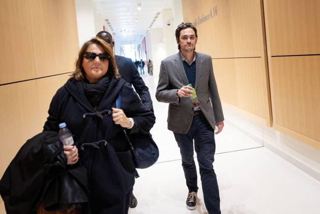 Trial of Alain Delon s children - Paris AJ Alain-Fabien Delon pictured during trial of Famous French actor Alain Delon s sons sued for defamation by their sister Anouchka Delon at the Tribunal de Paris courthouse in Paris, France on March 17 2026. Photo by Alexis Jumeau ABACAPRESS.COM Paris France  Copyright: xJumeauxAlexis ABACAx