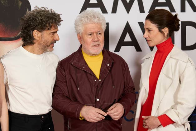 March 17, 2026, Madrid, Madrid, Spain: PEDRO ALMODoVAR, BoÂRBARA LENNIE, LEONARDO SBARAGLIA attend the Ã¢â‚¬ËœAmarga NavidadÃ¢â‚¬â ¢ (Bitter Christmas) photocall Madrid Spain - ZUMAc260 20260317_zep_c260_042 Copyright: xMikexChicorrox