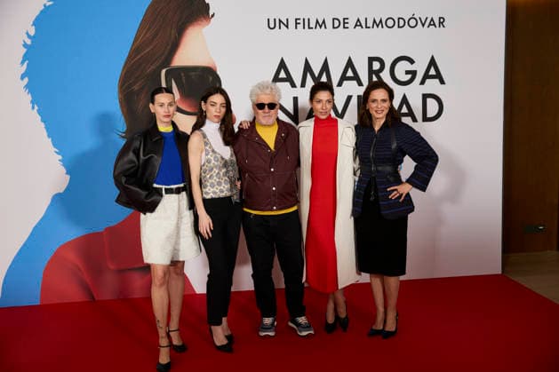 March 17, 2026, Madrid, Madrid, Spain: MILENA SMIT, VICTORIA LUENGO, PEDRO ALMODOVAR, BARBARA LENNIE AND AITANA SANCHEZ-GIJON attend the Ã¢â‚¬ËœAmarga NavidadÃ¢â‚¬â ¢ (Bitter Christmas) photocall Madrid Spain  - ZUMAc260 20260317_zep_c260_071 Copyright: xMikexChicorrox
