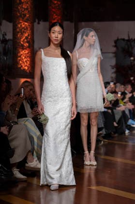 Telier Couture Fashion Week Madrid in Spain - 17 Mar 2026 A model walks the runway wearing a design by atelier couture during Fashion Week de Madrid in Fabric de Tapices. Madrid Spain Copyright: xAtilanoxGarciax xSOPAxImagesx photos08913