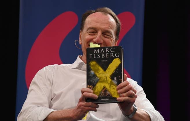 Der österreichische Autor Marc Elsberg liest und spricht auf der Lit.Cologne, dem internationalen Literaturfestival