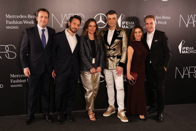 MBFWMadrid Opening Dinner in collaboration with NARS The Nars Cosmetics team attends the MBFWMadrid Opening Dinner in collaboration with NARS at the Teatro Real, on March 17, 2026, in Madrid Spain The catwalk, in partnership with the City of Madrid and in collaboration with NARS, who debuts at the event as official makeup, offers its first Opening Dinner for the main faces of the FASHION industry catwalk fashion shows fashion designers Ángel Díaz Brin Madrid Madrid Madrid Spain  Copyright: xÃngelxDiazxBrinasx 7375692