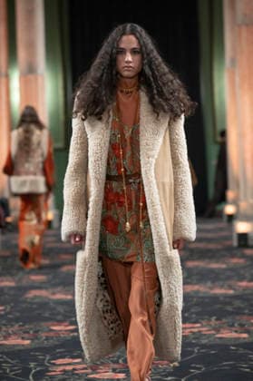 Johanna Ortiz - Mercedes-Benz Fashion Week Madrid A model walks the runway wearing a design by Johanna Ortiz during Mercedes-Benz Fashion Week de Madrid in IS Cervantes, 17 March 2026 Spain Madrid Spain Copyright: xAtilanoxGarciax xSOPAxImagesx photos09040
