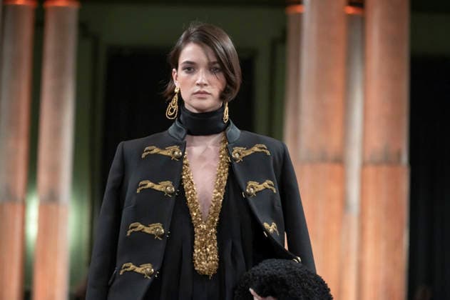 Johanna Ortiz - Mercedes-Benz Fashion Week Madrid A model walks the runway wearing a design by Johanna Ortiz during Mercedes-Benz Fashion Week de Madrid in IS Cervantes, 17 March 2026 Spain Madrid Spain Copyright: xAtilanoxGarciax xSOPAxImagesx photos09061