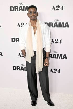Mamoudou Athie bei der Premiere des Kinofilms The Drama Das Drama - Noch mal auf Anfang in DGA Theater Complex . Los Angeles, 17.03.206