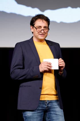 Autor Stephan Klemm in der Veranstaltung Jan Ullrich Ein Leben für den Radsport im Rahmen der Lit.Cologne 2026 im Theater am Tanzbrunnen. Köln, 17.03.2026 NRW Deutschland Copyright: xChristophxHardtx