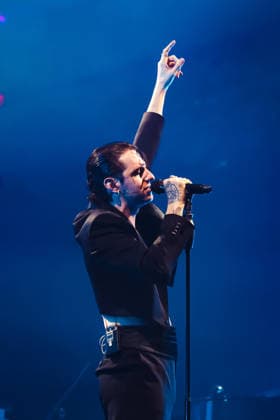 Milan, Achille Lauro performs during the Palazzetti Live 2026 Tour at the Unipol Forum Assago. Pictured: Achille Lauro (singer)  Copyright: xAlessandroxBremecx xipa-agency.netx xx IPA_Agency_IPA73075964