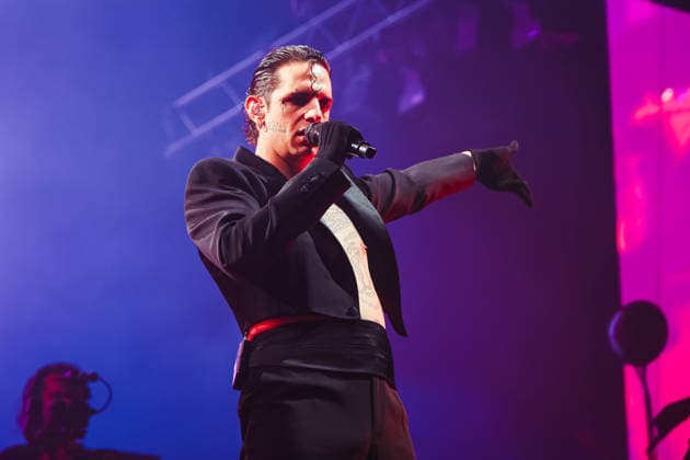 Milan, Achille Lauro performs during the Palazzetti Live 2026 Tour at the Unipol Forum Assago. Pictured: Achille Lauro (singer)  Copyright: xAlessandroxBremecx xipa-agency.netx xx IPA_Agency_IPA73075986