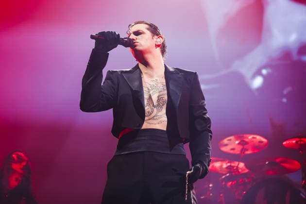 Milan, Achille Lauro performs during the Palazzetti Live 2026 Tour at the Unipol Forum Assago. Pictured: Achille Lauro (singer)  Copyright: xAlessandroxBremecx xipa-agency.netx xx IPA_Agency_IPA73075993