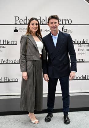 Photocall of the Pedro del Hierro fashion show at Mercedes Benz Fashion Week Madrid Eva Alonso and Juan Carlos Ferrero pose at the Pedro del Hierro photocall at the 83rd edition of Mercedes Benz Fashion Week Madrid, at the Galería de Cristal del Palacio de Cibeles, on March 18, 2026, in Madrid Spain This years edition will be held from March 17 to 22 FAMOUSES PEDRO DEL HIERRO SHOW José Madrid Madrid Madrid Spain  Copyright: xJosÃ xOlivax 7376827