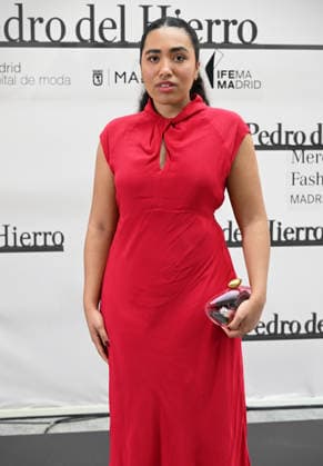 Photocall of Pedro del Hierros fashion show at Mercedes Benz Fashion Week Madrid Luna García poses at the photocall of Pedro del Hierros fashion show at the 83rd edition of Mercedes Benz Fashion Week Madrid, at the Galería de Cristal del Palacio de Cibeles, on March 18, 2026, in Madrid Spain This years edition will be held from March 17 to 22 FAMOUSES PEDRO DEL HIERRO SHOW José Madrid Madrid Madrid Spain  Copyright: xJosÃ xOlivax 7376867