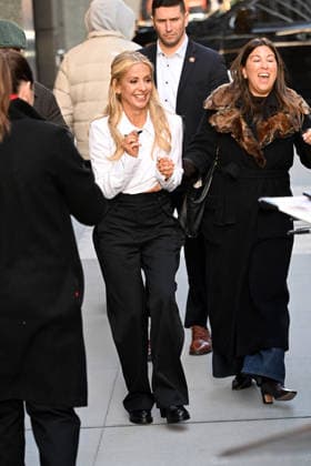 Celebrities outside the Good Morning America studios Featuring: Sarah Michelle Gellar Where: New York City, New York, United States When: 18 Mar 2026 Credit: Elder Ordonez INSTARimages EDITORIAL USE ONLY. NOT FOR USE BY NEWSPAPERS BASED IN THE UK. Copyright: xx instar55563293