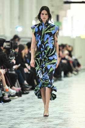 Juan Vidal - Mercedes-Benz Fashion Week Madrid, Spain - 18 Mar 2026 A model walks the runway wearing a design by Juan Vidal during Mercedes-Benz Fashion Week de Madrid in IFEMA. Madrid Spain Copyright: xAtilanoxGarciax xSOPAxImagesx photos09103
