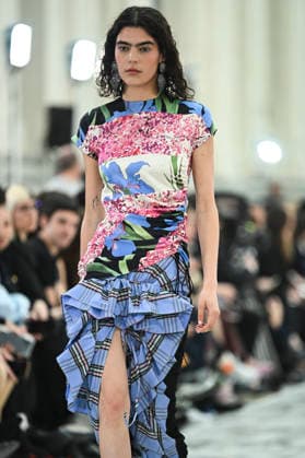 Juan Vidal - Mercedes-Benz Fashion Week Madrid, Spain - 18 Mar 2026 A model walks the runway wearing a design by Juan Vidal during Mercedes-Benz Fashion Week de Madrid in IFEMA. Madrid Spain Copyright: xAtilanoxGarciax xSOPAxImagesx photos09109