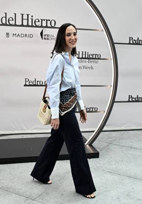 Photocall of the Pedro del Hierro fashion show at Mercedes Benz Fashion Week Madrid Tamara Falcó poses at the Pedro del Hierro fashion show photocall at the 83rd edition of Mercedes Benz Fashion Week Madrid, at the Galería de Cristal del Palacio de Cibeles, on March 18, 2026, in Madrid Spain This years edition will be held from March 17 to 22 FAMOUSES PEDRO DEL HIERRO SHOW José Madrid Madrid Madrid Spain  Copyright: xJosÃ xOlivax 7377053
