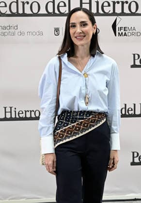 Photocall of the Pedro del Hierro fashion show at Mercedes Benz Fashion Week Madrid Tamara Falcó poses at the Pedro del Hierro fashion show photocall at the 83rd edition of Mercedes Benz Fashion Week Madrid, at the Galería de Cristal del Palacio de Cibeles, on March 18, 2026, in Madrid Spain This years edition will be held from March 17 to 22 FAMOUSES PEDRO DEL HIERRO SHOW José Madrid Madrid Madrid Spain  Copyright: xJosÃ xOlivax 7377046