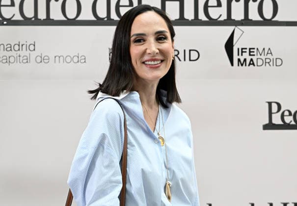 Photocall of the Pedro del Hierro fashion show at Mercedes Benz Fashion Week Madrid Tamara Falcó poses at the Pedro del Hierro fashion show photocall at the 83rd edition of Mercedes Benz Fashion Week Madrid, at the Galería de Cristal del Palacio de Cibeles, on March 18, 2026, in Madrid Spain This years edition will be held from March 17 to 22 FAMOUSES PEDRO DEL HIERRO SHOW José Madrid Madrid Madrid Spain  Copyright: xJosÃ xOlivax 7377051