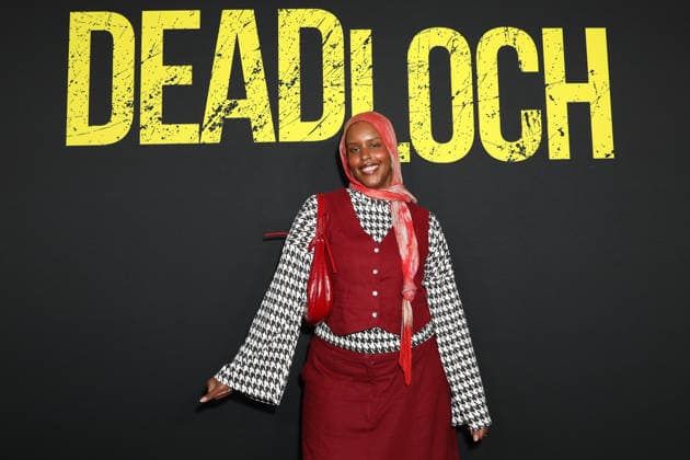 March 18, 2026: CAZZIE AHMED attends the Australian Premiere of Deadloch Season Two at Hoyts Entertainment Quarter on March 18, 2026 in Sydney, Australia  - ZUMAa155 20260318_aaa_a155_004 Copyright: xChristopherxKhouryx