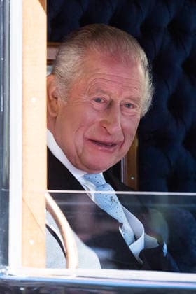 March 18, 2026, Windsor, England, United Kingdom: King CHARLES III travels in a carriage towards Windsor Castle during the State Visit to the United Kingdom by the President of Nigeria Bola Tinubu and the First Lady Oluremi Tinubu. Windsor United Kingdom - ZUMAs371 20260318_zip_s371_011 Copyright: xWiktorxSzymanowiczx