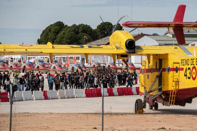 The King attends the technological demonstration days of the Connected, Sustainable and Intelligent Air Base BASCI King Felipe VI attends the technological demonstration days of the Connected, Sustainable and Intelligent Air Base BACSI , at Los Llanos Air Base, on March 18, 2026, in Albacete, Castilla La Mancha Spain The Kings visit is part of the inauguration of the Technological Demonstration Days BACSI 2026, an Air and Space Army exercise that shows digitalization, connectivity and sustainability projects for air bases, with the presence of companies, universities and demonstrations at Los Llanos Air Base 18 MARCH 2026 Víctor Ferná Albacete Castilla La Mancha Albacete Castilla La Mancha Castilla La Mancha Espana Copyright: xVictorxFernandezx 7377344