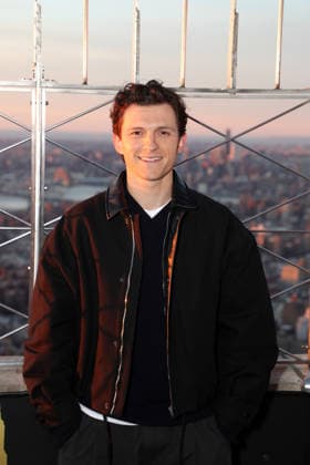 Tom Holland with Spider-Man fans help launch the official trailer for Columbia Pictures Spider-Man: Brand New Day at the Empire State Building Featuring: Tom Holland Where: New York, New York, United States When: 18 Mar 2026 Credit: Marion Curtis StarPix for Columbia Pictures INSTARimages EDITORIAL USE ONLY. NOT FOR USE BY NEWSPAPERS BASED IN THE UK. Copyright: xx instar55564009