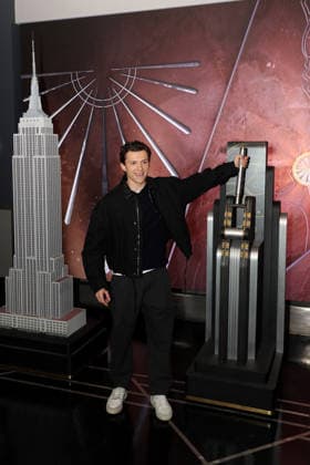 Tom Holland with Spider-Man fans help launch the official trailer for Columbia Pictures Spider-Man: Brand New Day at the Empire State Building Featuring: Tom Holland Where: New York, New York, United States When: 18 Mar 2026 Credit: Marion Curtis StarPix for Columbia Pictures INSTARimages EDITORIAL USE ONLY. NOT FOR USE BY NEWSPAPERS BASED IN THE UK. Copyright: xx instar55564014