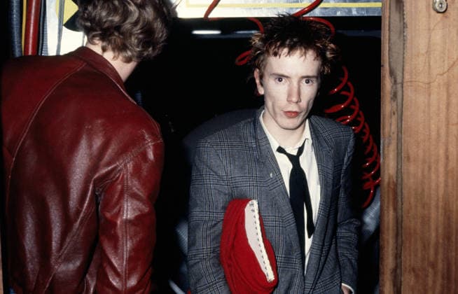 Johnny Rotten (stage name of John Joseph Lydon) performs at Palace in Paris backstage 01 17 1980 Helene BAMBERGER opale.photo RECORD DATE NOT STATED *** Johnny Rotten stage name of John Joseph Lydon performs at Palace in Paris backstage 01 17 1980 Helene BAMBERGER opale photo RECORD DATE NOT STATED  Copyright: x HelenexBAMBERGER opale.photox