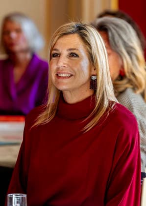 18-03-2026 Palace Queen Maxima attended the Indispensable Links (Onmisbare Schakels) meeting of the Orange Fund in the Grote Balzaal at palace Noordeinde in The Hague. Â  Copyright: xPPEx