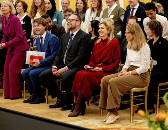 Queen Maxima at Meeting on Strengthening Social Initiatives - the Hague Queen Máxima attends the Indispensable Links meeting of the Orange Fund at Noordeinde Palace, The Hague, Netherlands on March 18, 2026. The meeting focuses on strengthening the social sector. Photo by NLBeeld Patrick van Emst Bruno Press ABACAPRESS.COM Netherlands  Copyright: xBrunoxPress ABACAx