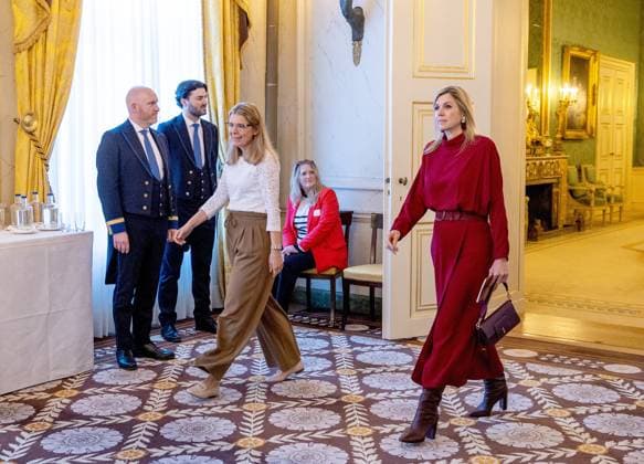 Queen Maxima at Meeting on Strengthening Social Initiatives - the Hague Queen Máxima attends the Indispensable Links meeting of the Orange Fund at Noordeinde Palace, The Hague, Netherlands on March 18, 2026. The meeting focuses on strengthening the social sector. Photo by NLBeeld Patrick van Emst Bruno Press ABACAPRESS.COM Netherlands  Copyright: xBrunoxPress ABACAx
