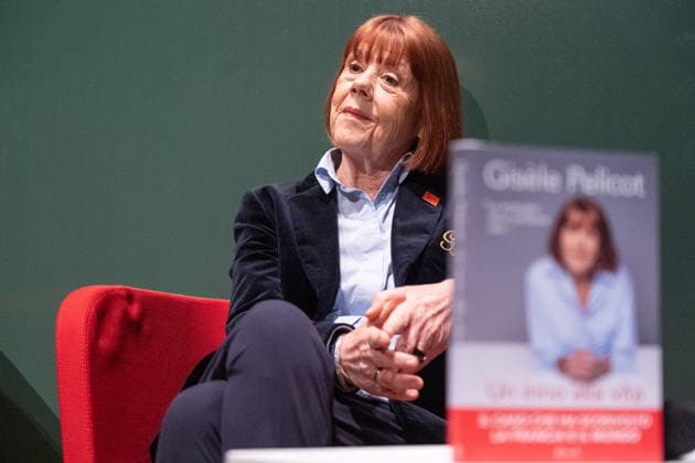 March 18, 2026, Turin, To, Italy: Preview of the Turin Book Fair. GisoÂ¨le Pelicot, victim of violence at the hands of her husband and over 50 men, and protagonist of the trial of the century, presents her book, Hymn to Life, in Turin. March 18th 2026 Turin Italy  - ZUMAa289 20260318_zia_a289_123 Copyright: xSelenexDaniele Agfx
