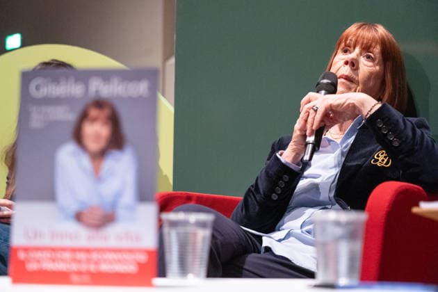 March 18, 2026, Turin, To, Italy: Preview of the Turin Book Fair. GisoÂ¨le Pelicot, victim of violence at the hands of her husband and over 50 men, and protagonist of the trial of the century, presents her book, Hymn to Life, in Turin. March 18th 2026 Turin Italy  - ZUMAa289 20260318_zia_a289_143 Copyright: xSelenexDaniele Agfx