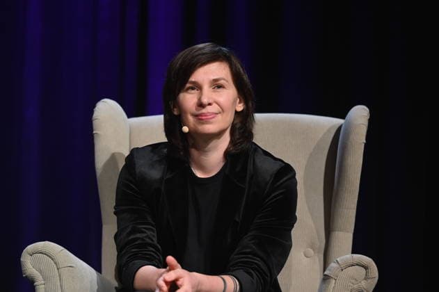 Autorin Tanja Maljartschuk liest und spricht auf der Lit.Cologne, dem internationalen Literaturfestival