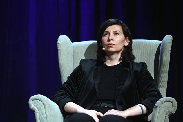 Autorin Tanja Maljartschuk liest und spricht auf der Lit.Cologne, dem internationalen Literaturfestival