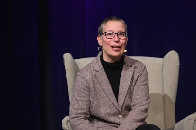 Autorin Claudia Dathe liest und spricht auf der Lit.Cologne, dem internationalen Literaturfestival
