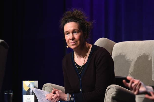 Autorin Monika Rinck liest und spricht auf der Lit.Cologne, dem internationalen Literaturfestival