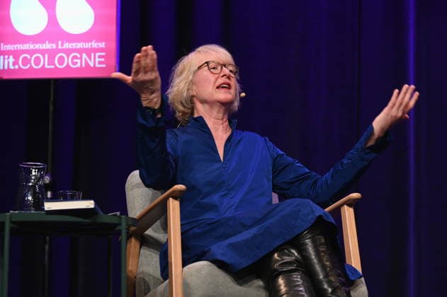 autorin Meike Winnemuth liest und spricht auf der Lit.Cologne, dem internationalen Literaturfestival