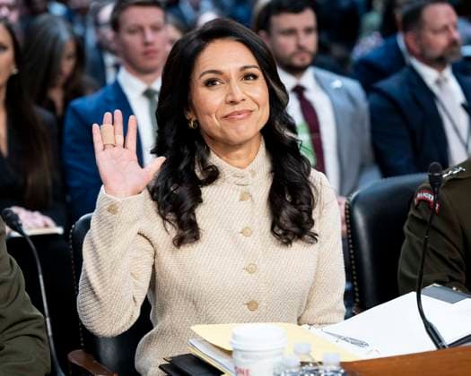 March 18, 2026, Washington, District Of Columbia, USA: TULSI GABBARD, Director of National Intelligence, Office of the Director of National Intelligence (ODNI), at a hearing of Senate Intelligence Committee at the U.S. Capitol in Washington, D.C. Washington USA - ZUMAb161 20260318_aap_b161_012 Copyright: xMichaelxBrochsteinx