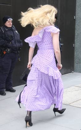 NEW YORK, NY- MARCH 18: Kathryn Newton seen at Good Morning America on March 18, 2026 in New York City. Credit; RW MediaPunch Copyright: xRWx