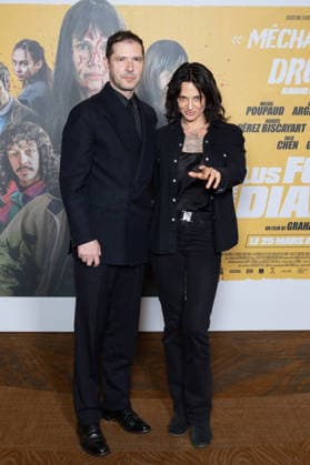 Plus Forts Que Le Diable Paris Film Premiere NB Melvil Poupaud, Asia Argento attends Plus Forts Que Le Diable - Stronger That The Devil Paris Film Premiere at Le Grand REX on March 18, 2026 in Paris, France. Photo by Nasser Berzane ABACAPRESS.COM Paris France  Copyright: xBerzanexNasser ABACAx
