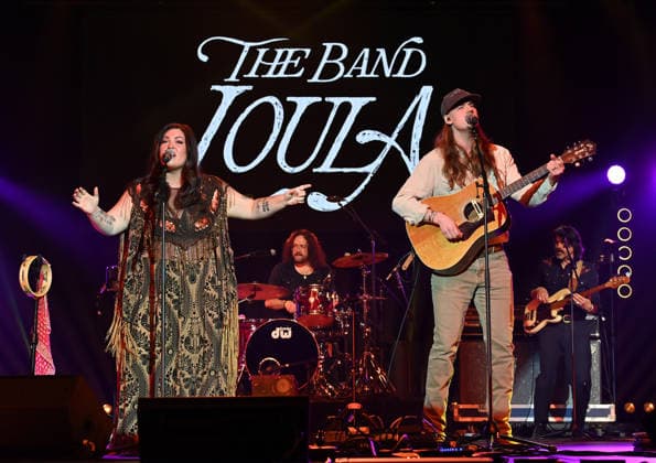 Warner Records Nashville -CRS 2026 The Band Loula, Logan Simmons and Malachi Mills onstage at Warner Records Nashville Lunch and Performance during CRS 2026 at the Omni Nashville Hotel on March 18, 2026 in Nashville, Tennessee. Nashville Omni Nashville Tennessee USA Copyright: xTammiexArroyo AFF-USA.comx