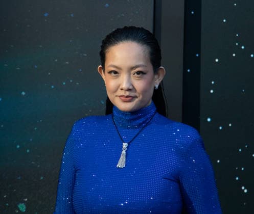 Amanda Nguyen arrives on the red carpet at the premiere of Project Hail Mary at Josie Robertson Plaza on Wednesday, March 18, 2026 in New York City.  NYP20260318501 SERENAxXUxNING