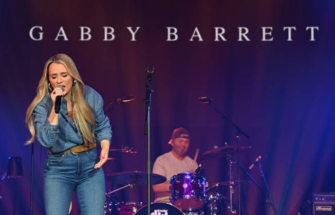 Warner Records Nashville -CRS 2026 Gabby Barrett onstage at Warner Records Nashville Lunch and Performance during CRS 2026 at the Omni Nashville Hotel on March 18, 2026 in Nashville, Tennessee. Nashville Omni Nashville Tennessee USA Copyright: xTammiexArroyo AFF-USA.comx
